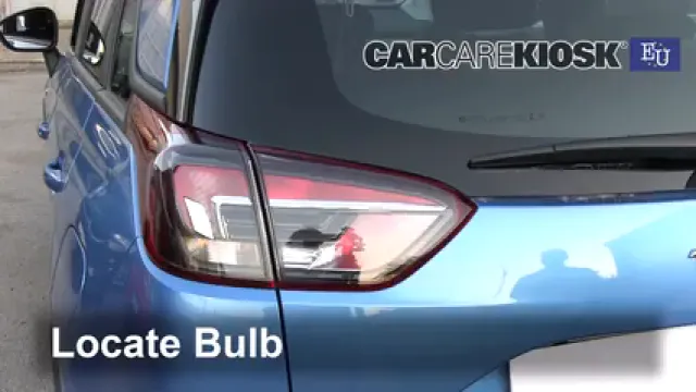 2018 Opel Crossland X SE 1.2L 3 Cyl. Éclairage Feu stop (remplacer ampoule)